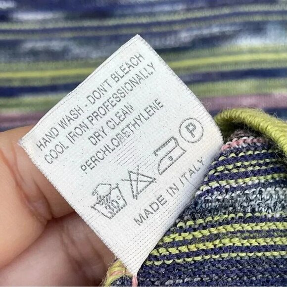 M.Missoni wool blend turtleneck sweater 46/8 - Picture 4 of 8